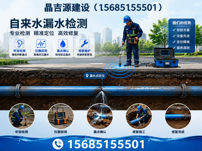 清镇市消防漏水检测展示图